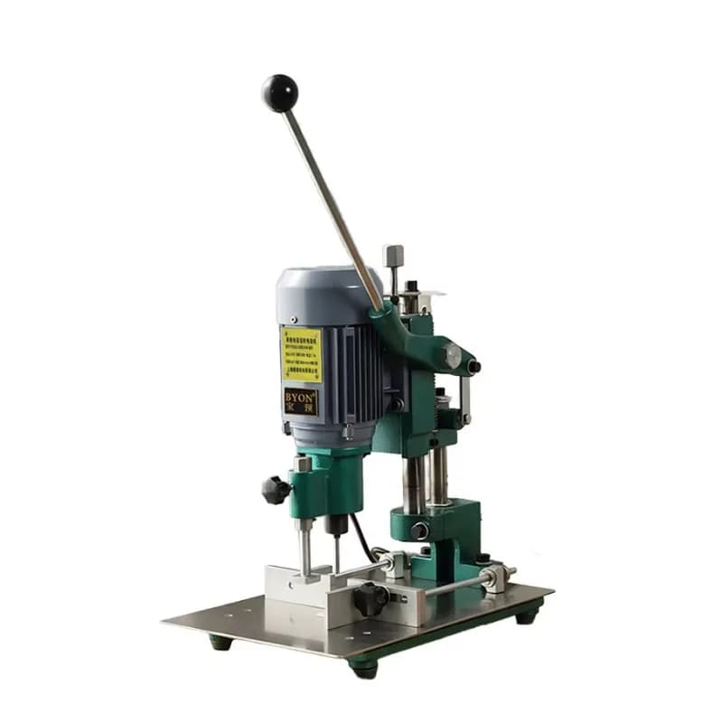 Electric Punching Machine with Pure Copper Motor, Durable Equipment for Pressing Bags, Save Manodopera 150H