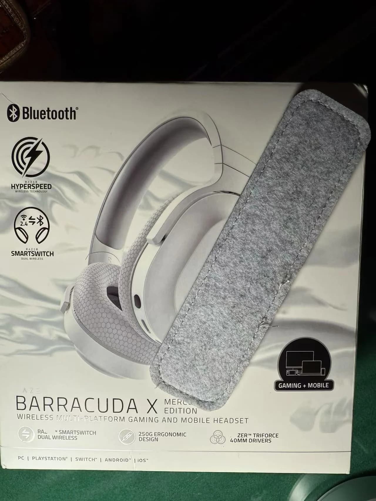 r, A-zr gaming headset with barcuda microphone x Bluetooth earphone
