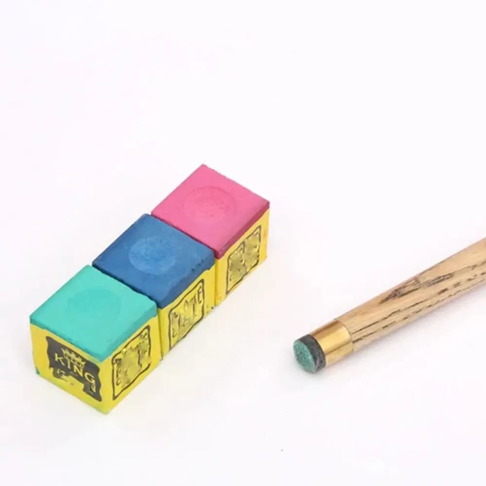 1 pz stecca antiscivolo gesso nuova stecca da biliardo punta carbonato di calcio gessetti da biliardo Sport Indoor blu/verde Snooker accessorio stecca da biliardo