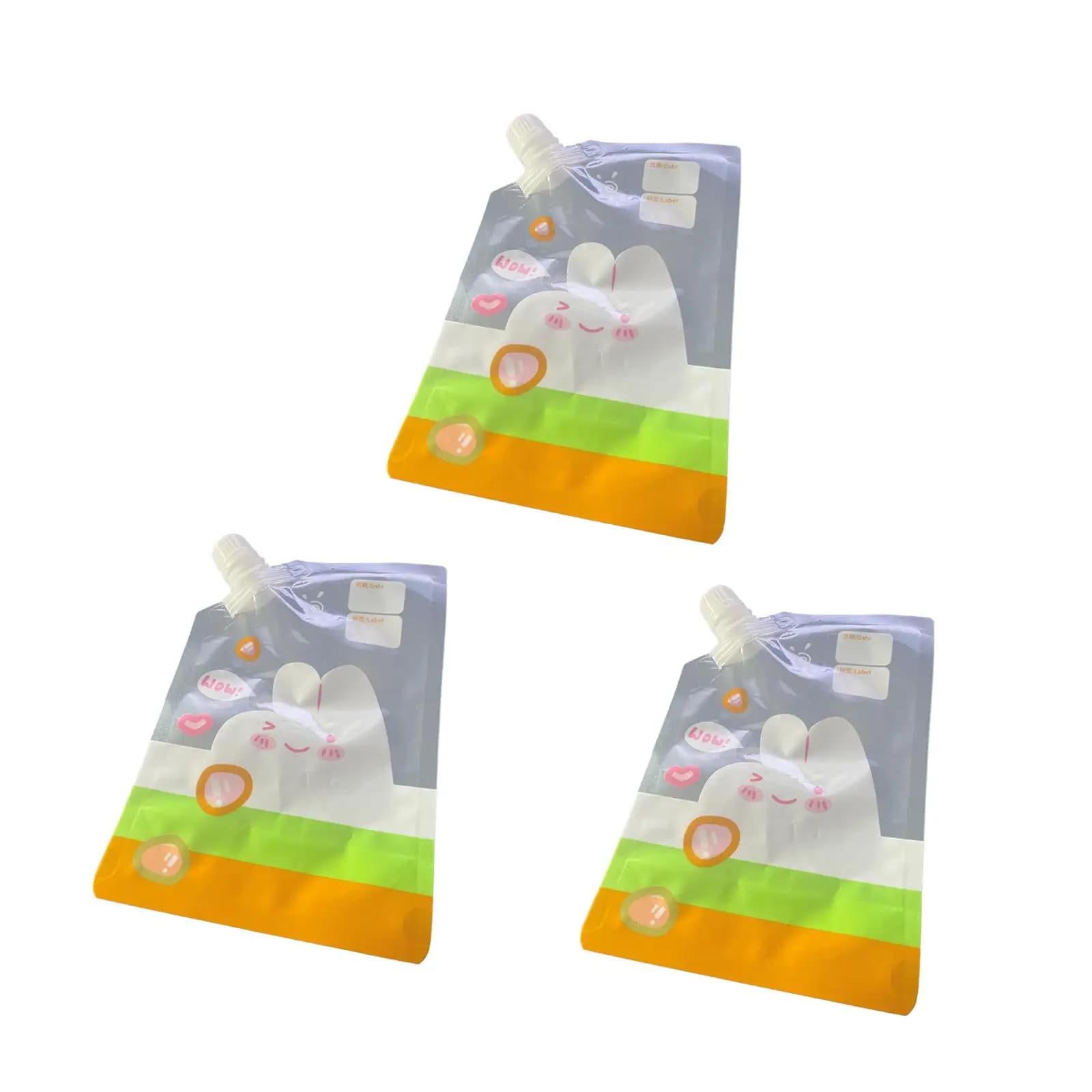 3 Pieces Rice Dispenser Seal Bag Cereal Airtight Bags for Flour Coffee Beans