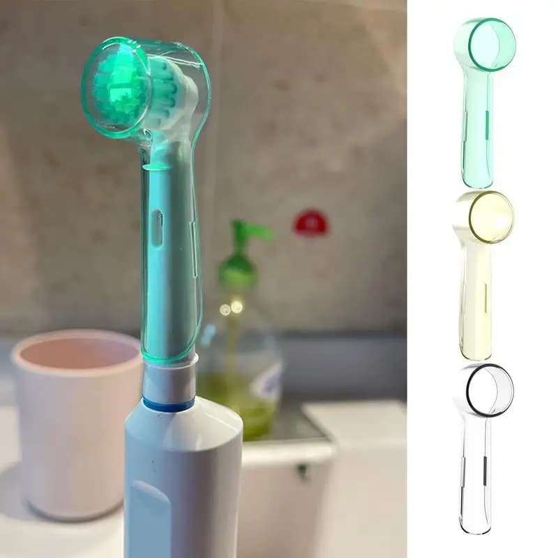 Toothbrush dust cover caps universal protection for toothbrush spare heads protection for the head of the electric toothbrush travel support