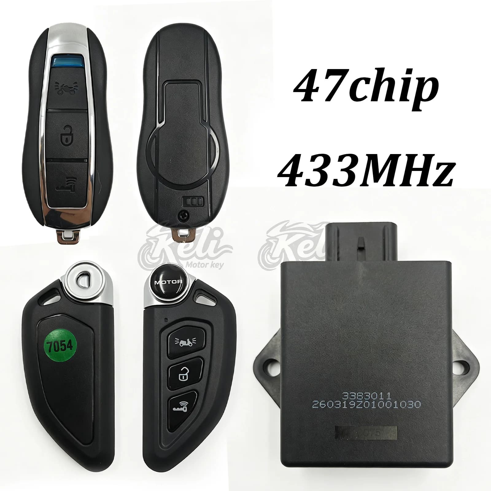 Loncin VMAX300/LJ300-18/ES250i Motorcycle Smart Key Controller