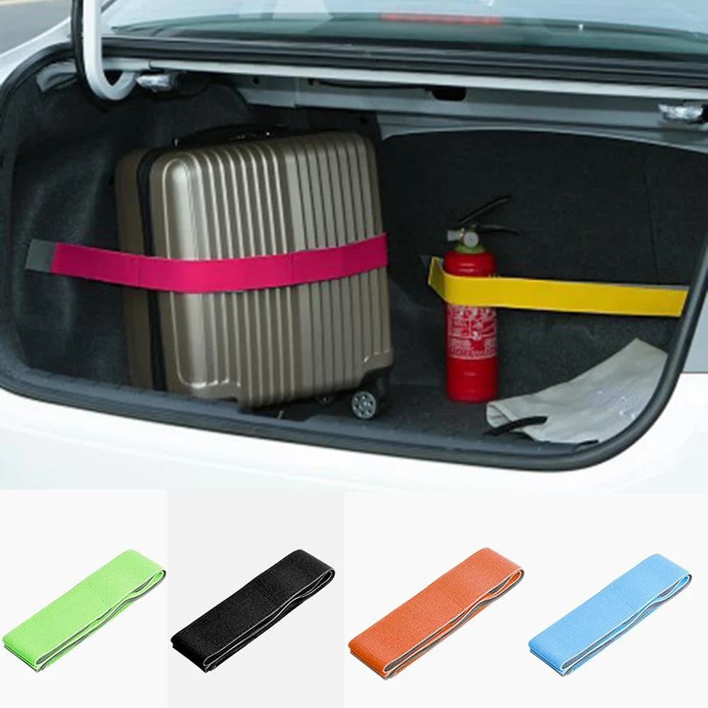 Car trunk fixing straps Car Velcro sundries straps Storage Velcro storage straps, protect you