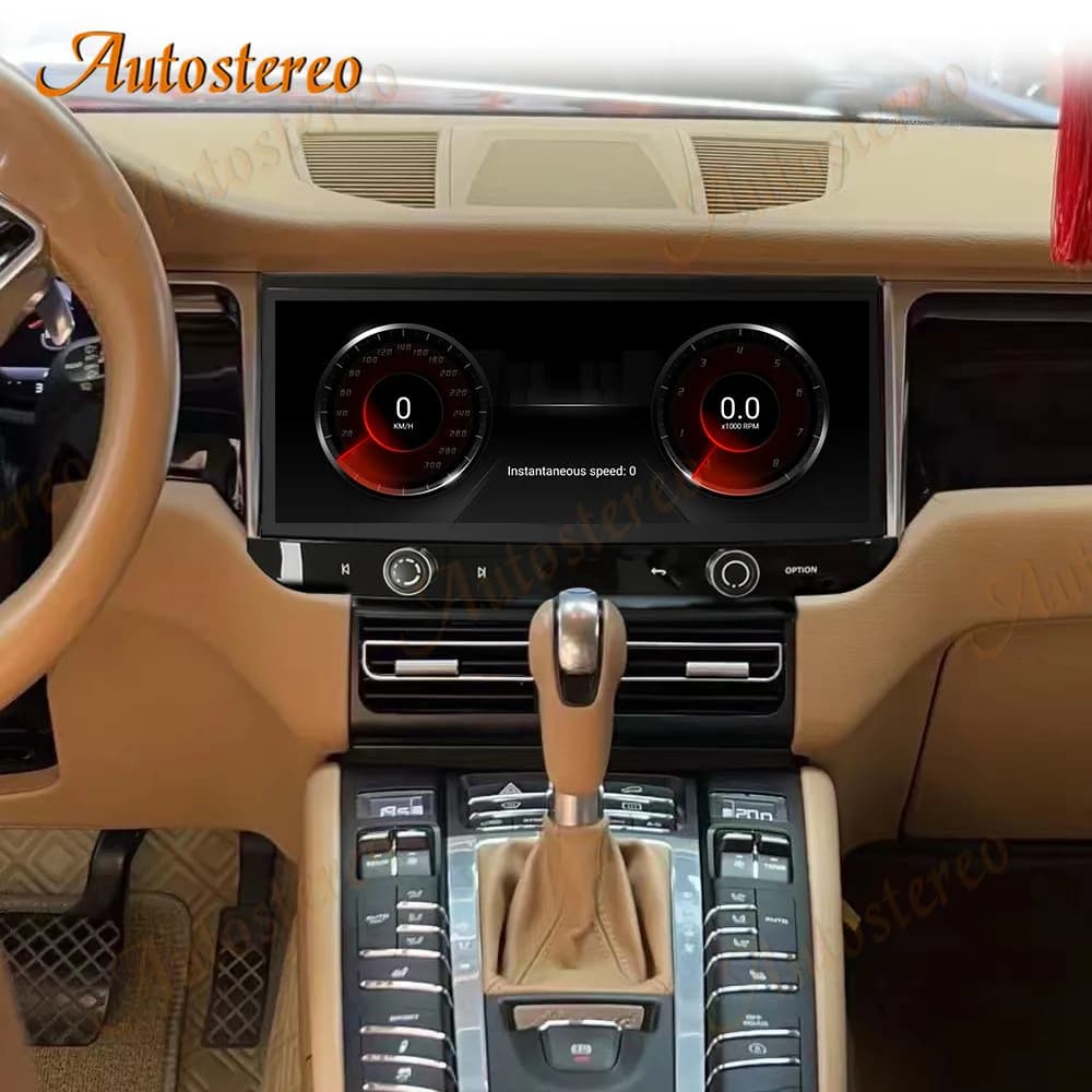Qualcomm Carplay Auto Stereo Android 13 For Porsche Macan 2014-2019 Auto GPS Navigation Multimedia Reader HeadUnit Radio Media