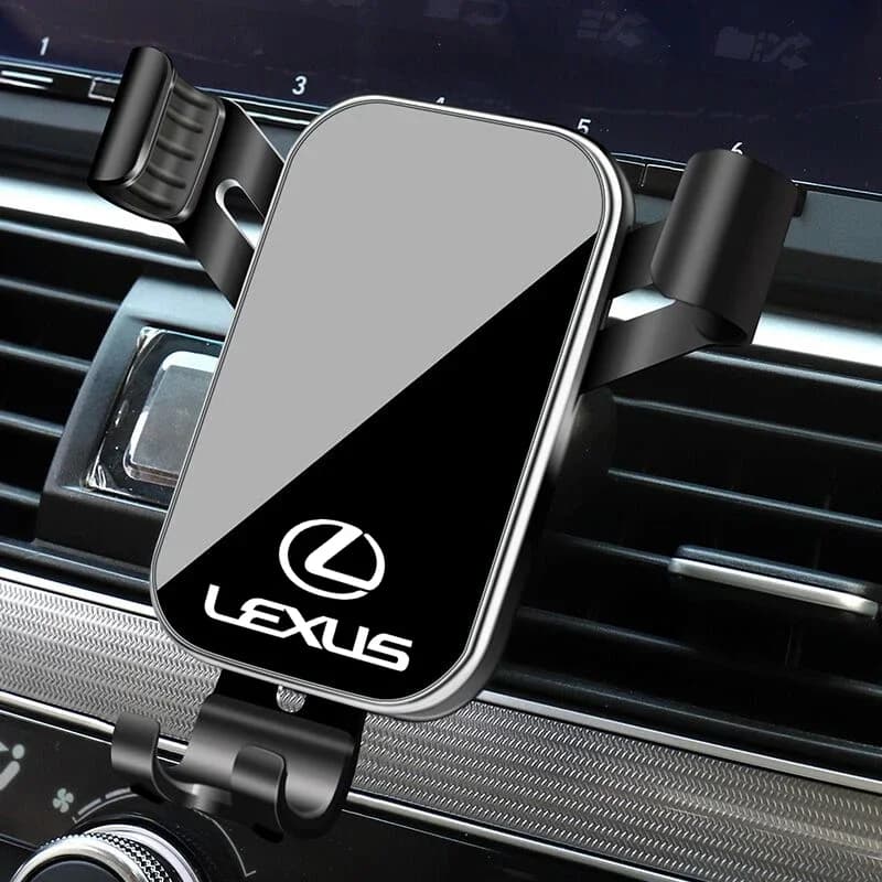 ABS Car Phone Holder 360 Rotation Gravity Auto Grip Bracket For Lexus F SPORT GX460 Ct200h IS250 ES 220D IS200 Fsport GS GX IS