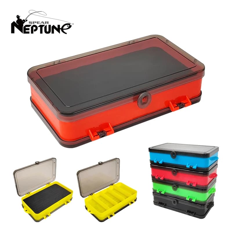Multifunction Fishing Equipment Box Double Face Sponge Bearing Fly bait container for bait with jig head hook