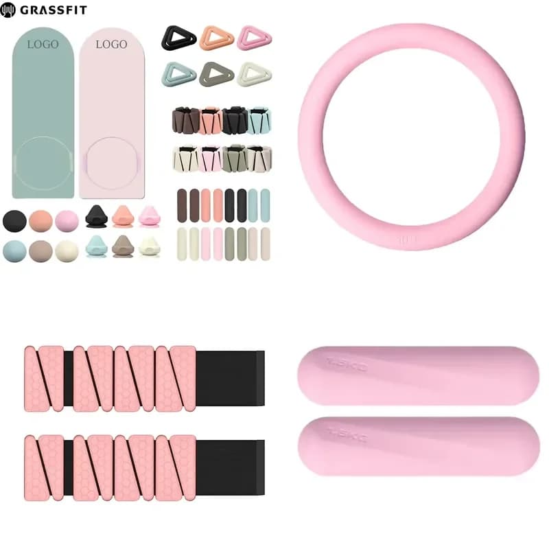 【CHIMU HOME】 Soft Barre Silicone Dumbbell Ankle Weights for Women Non-Slip Fitness Exercise Equipment Wholesale Direct from