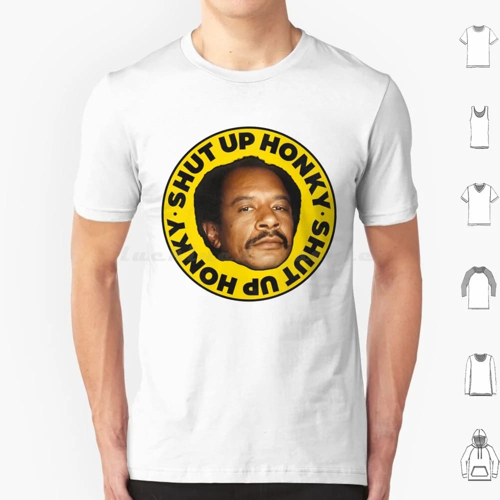 Chiudi verso l'alto Honky! / George Jefferson T Shirt 6xl Cotton Cool Tee The Jeffersons anni '70 Pop Culture Tv anni '70 George Jefferson Jefferson