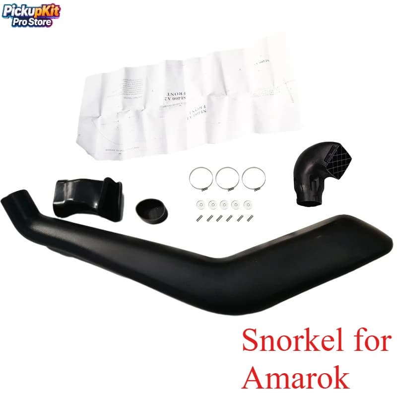Snorkel side right for Amarok 2.0L TDI Twin Turbo (SVA03/03) – 304 stainless steel waterproof/dust suction kit