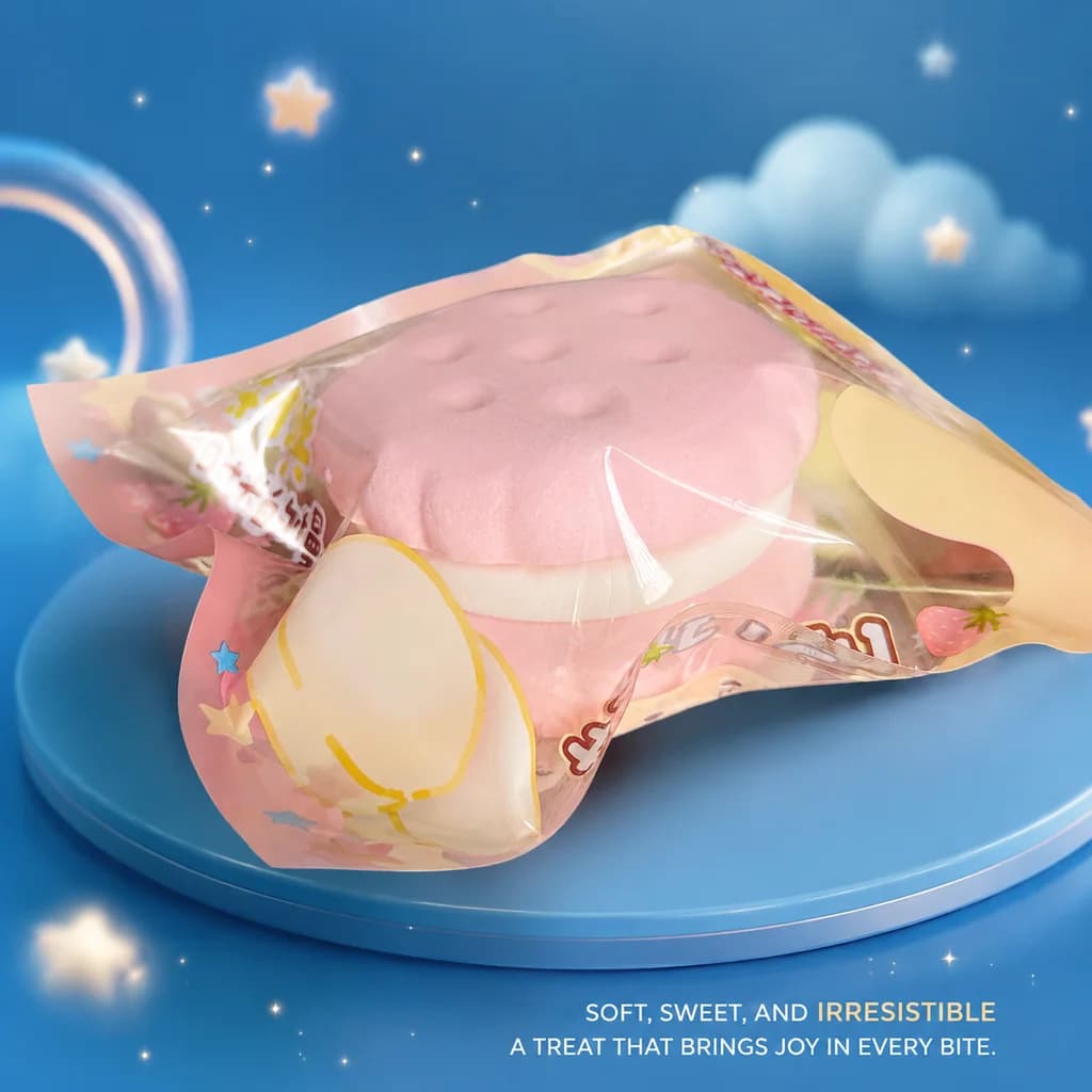 Squishy Simulated Cake Squeeze Toy Big Cookie Biscuit Slow Rising Squishy Fidgets Toys Anxiety Antistress Squishys Gifts Kids