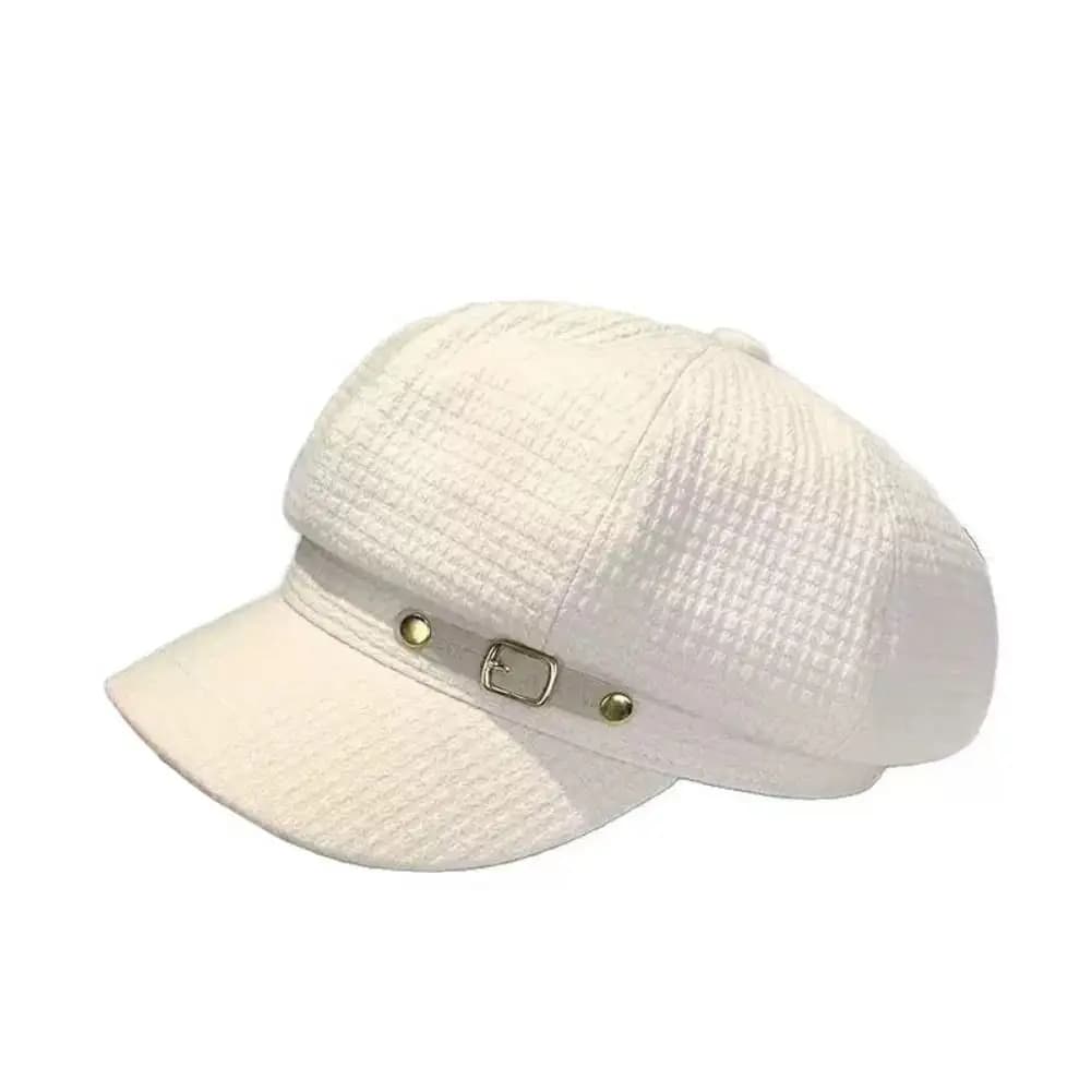 Casual Octagonal Newsboy Hat Retro Fashion Designer Visors Cap Accessories Bonnets Hats Autumn Winter