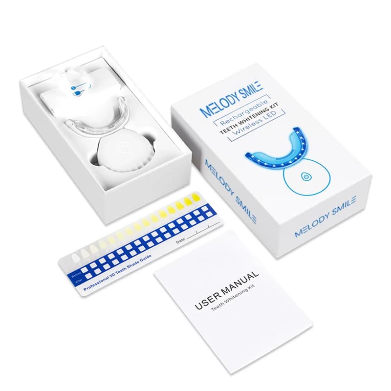 Wholesale Blue Light Teeth Whitening Kit Home Whitening Kit for Wireless Teeth with Private Logo K02