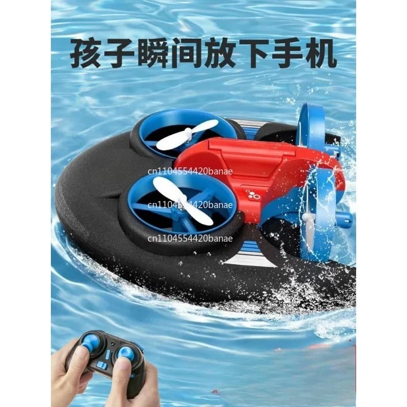 JJRC H101 2.4G Rc Water Land and Air Four Axis Flying Hovercraft Remote Control Vehicle 3-in-1 Rc Drone