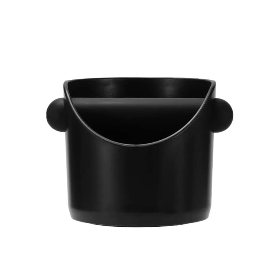 Coffee Knock Box, 4.6 in, Barista Style Espresso Grounds Knock Box, Removable Plastic Knock Rod, Non-Slip Base, Espresso Maker