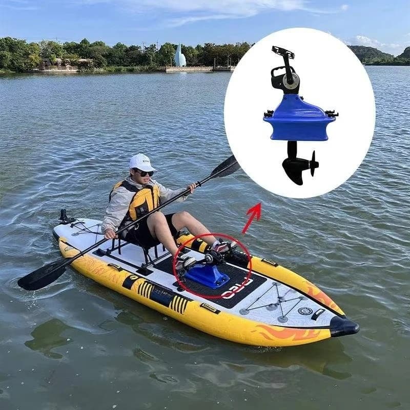 Kayak da pesca Sup Isup Stand Up Paddle Board Pedale Drive Sistema di elica gonfiabile in plastica Canoa PVC con sedile elettrico