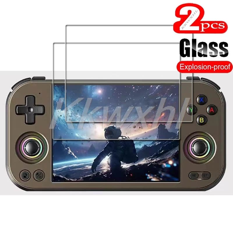 2PCS PER Anbernic RG477M Console di gioco portatile Vetro temperato da 4,7 pollici SU AnbernicRG477M RG 477M 9H Pellicola protettiva per schermo