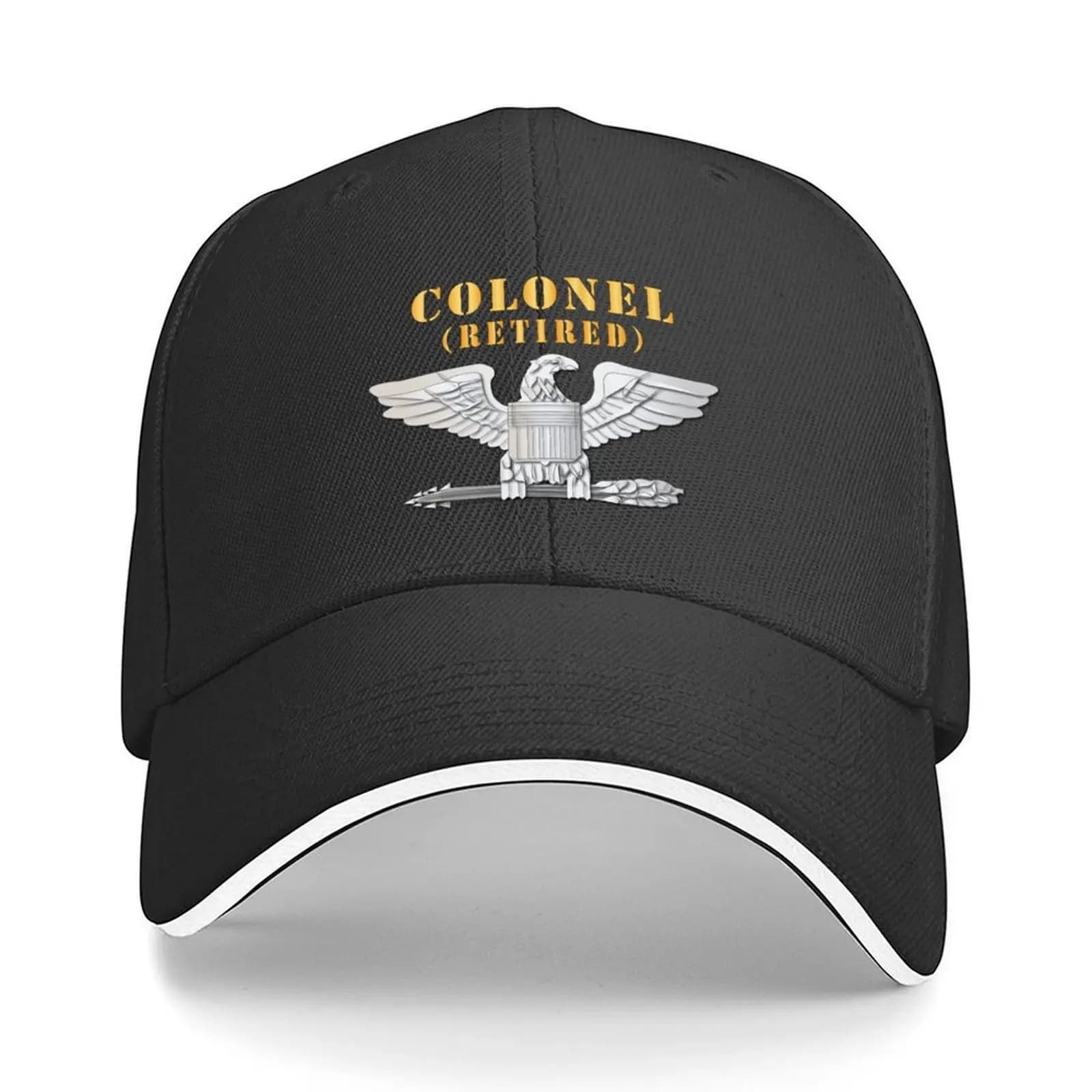 Colonel - Retired X 300 - Hat Baseball Cap men's big size hat Trucker Cap Ball Cap Golf Hat Man Women Beach Fashion Men's
