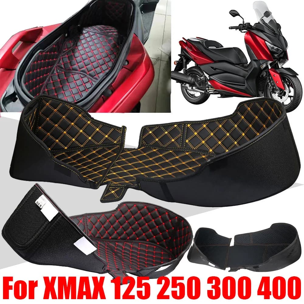 Per YAMAHA XMAX 300 125 250 400 X-MAX XMAX300 XMAX125 Accessori Scatola di Immagazzinaggio del Sedile Pad Interno Cargo Bagagli Tronco Liner Protector