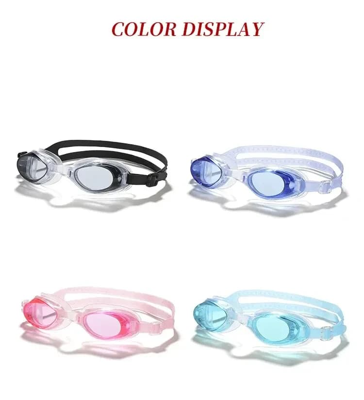 Waterproof Silicone HD Swimwear & Anti-fog Woman Underwater Equipment for Men Adult Swimming Glasses with Small Frame