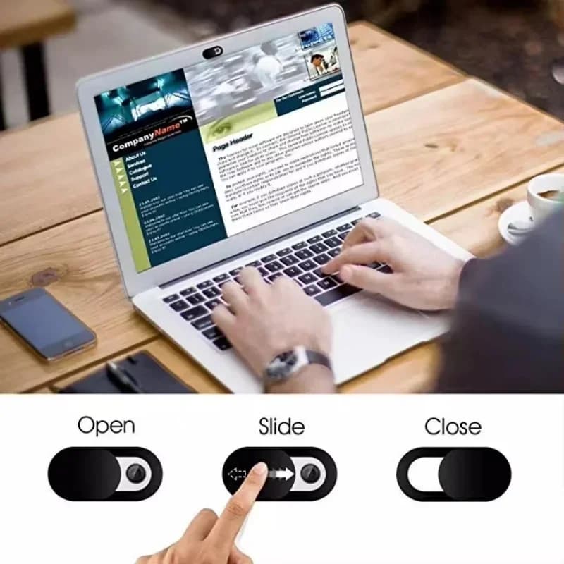 20/10/5/1 Pcs Sliding Webcam Cover Ultra Thin Laptop Camera Cover Slider Anti Spy Privacy Sticker for PC Macbook iPad Tablet