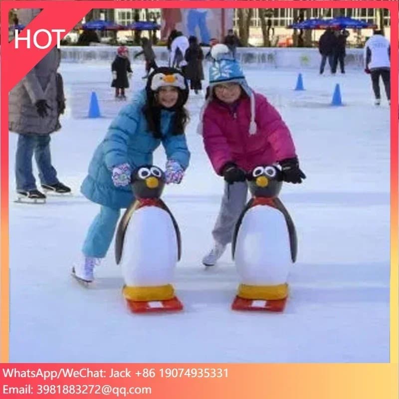 Hot Sale High Quality Factory Snow Ice Skating Penguins Helper Skate Booster Ski Aid Training Assistant for Kids
