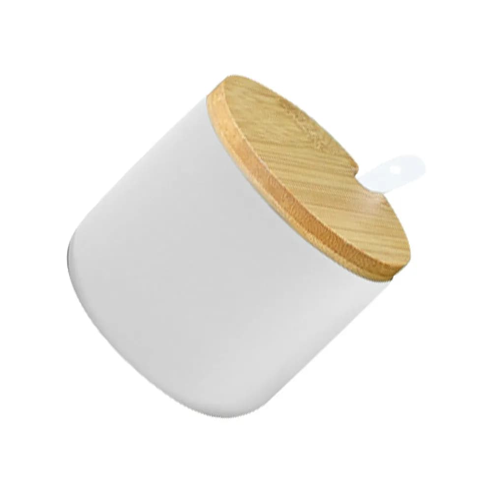 Set di Contenitori in Ceramica per Spezie, Eleganti Barattoli in Porcellana per Sale, Pepe, Peperoncino, Zucchero e Salse, Facili da Pulire