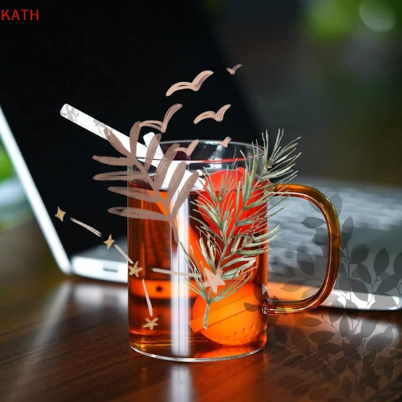 Silicone Tea Infuser Reusable Creative Lollipop Filter: Strainer Loose Leaf Coffee Herbal Spice Diffuser