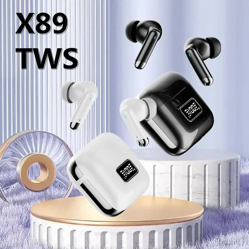 New Bluetooth headset Wireless headphones Sports earphones Wireless in-ear earphones with waterproof noise reduction with telephone microphone