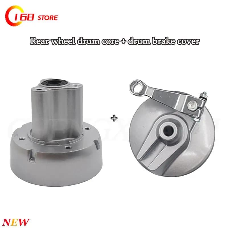 NEW Front Rear Wheel Hub and Drum Brake Pads For Bike Z50 Z50R Z50A Z50J Z50JZ Z50GZ 8inch Wheel Rim