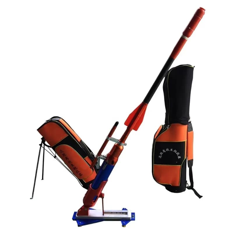 Portable Pneumatic Rescue Line Thrower Long Range Marine Water Life Saving Rope Launcher With Backpack Storage Bag Custom