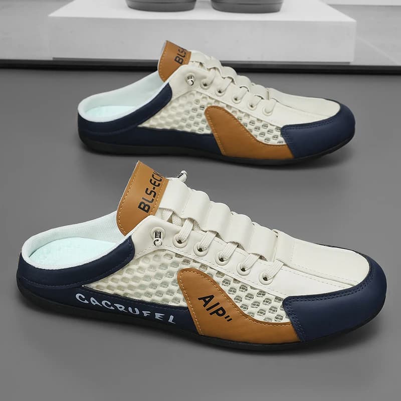 Ciabatte da uomo con suola morbida, alla moda, estive, casual, con supporto e suola morbida, sneakers, Zapatos De Hombre