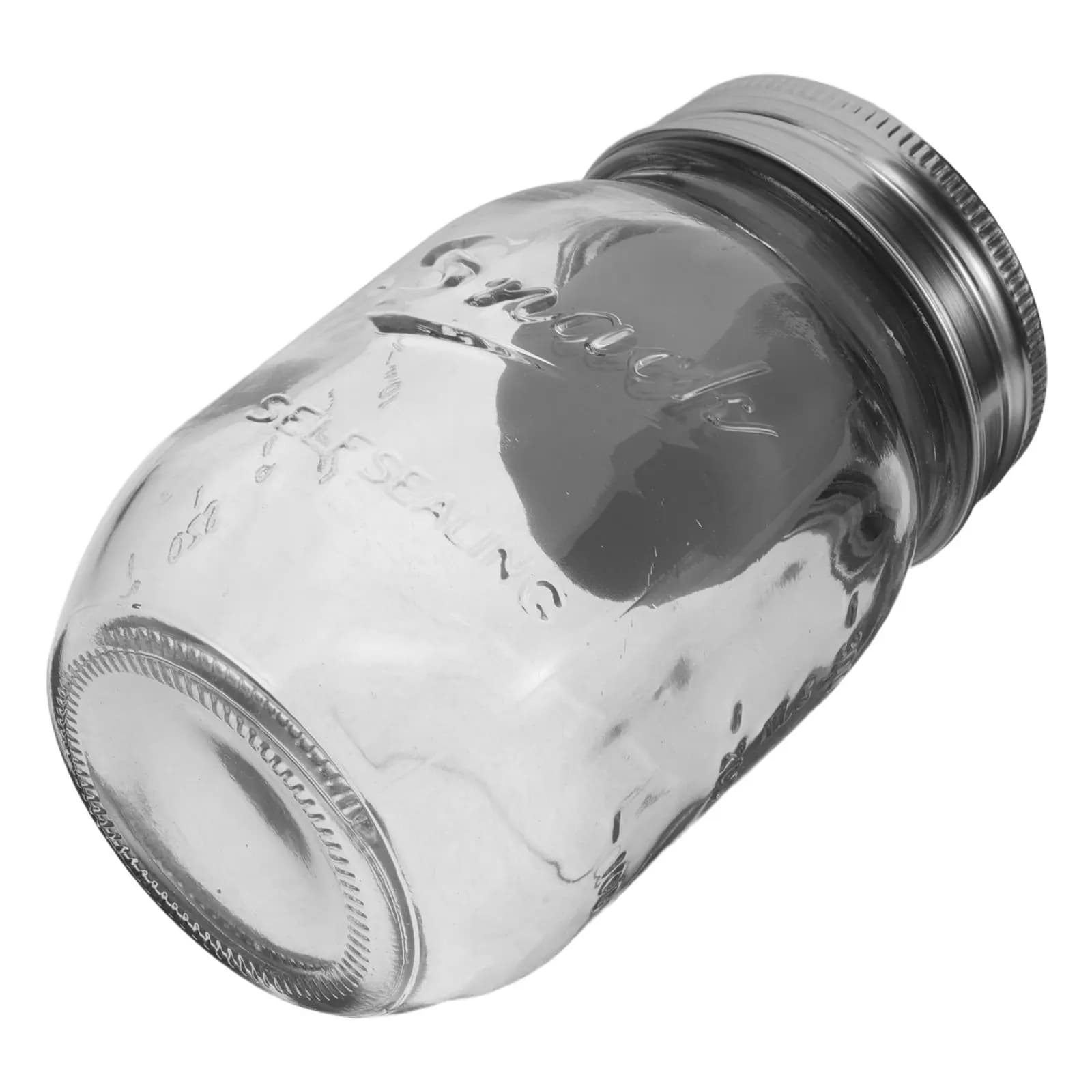 Barattoli in Vetro da 16 Oz per Insalata con Coperchio Ermetico, Contenitori Anti-perdita per Preparazione Pasti, Pranzo, Viaggi, Picnic, Conservazione Salsa, Vasetto Mason