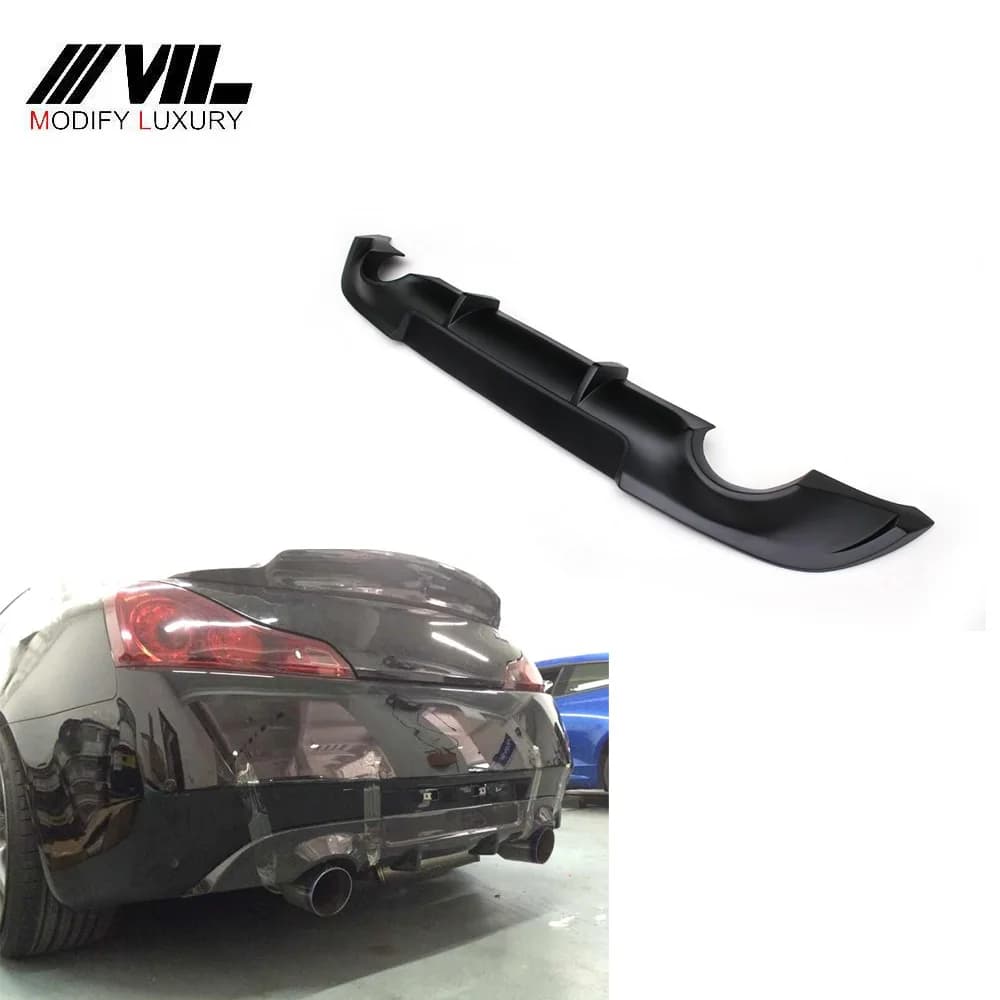 Adatto per il diffusore del bagagliaio dell'auto sportiva G37 in fibra di vetro dell'Infiniti G Series 07-13