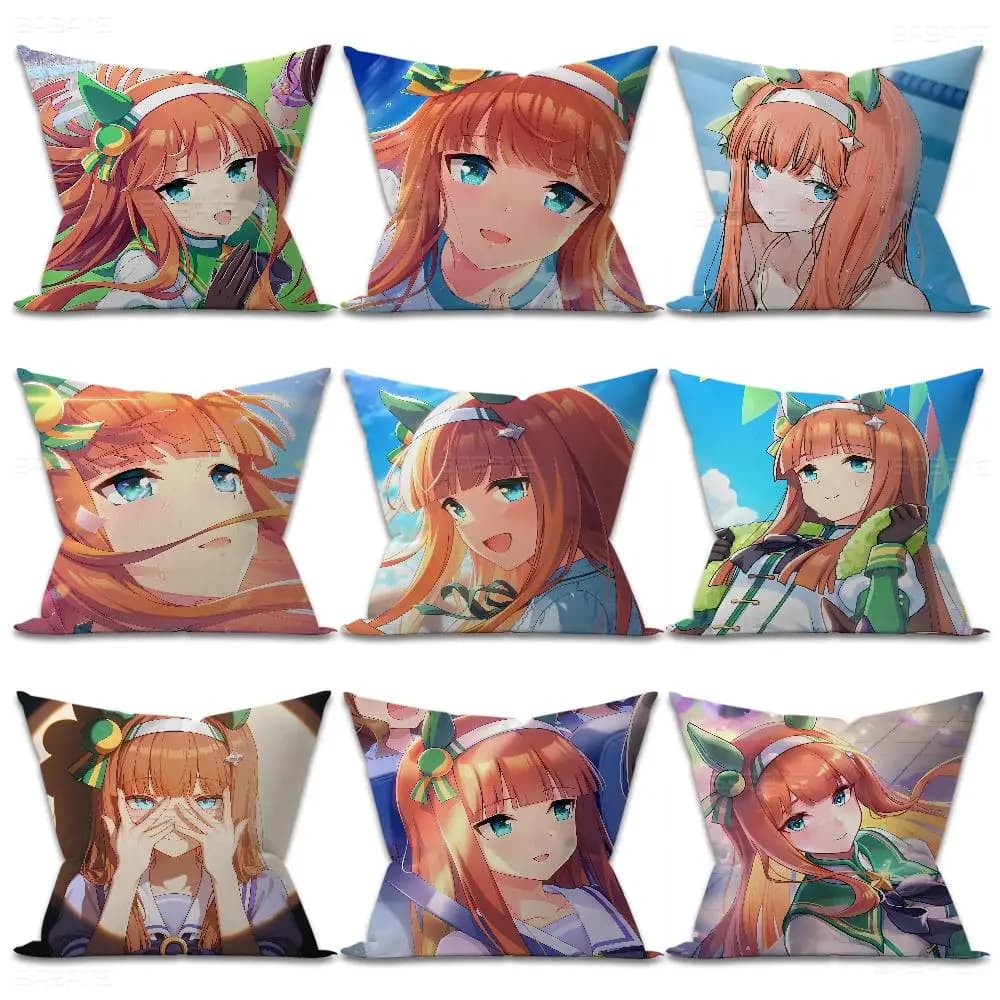 Silence Suzuka Cushion Cover Pillowcase Upholstery Sofa Throw Pillow Home Decor Pillowcas