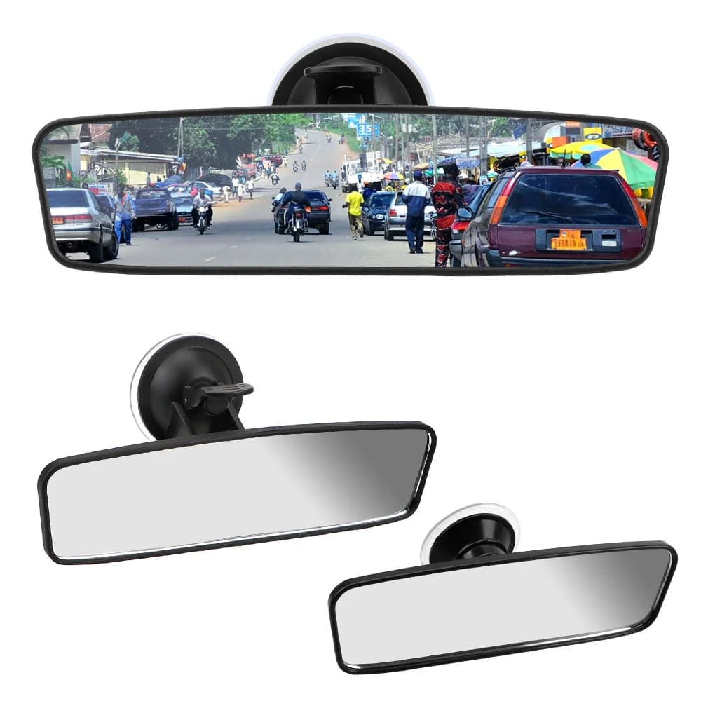 Specchietto retrovisore per auto Specchietto retrovisore grandangolare Ventosa regolabile Specchietto per assistenza automatica Specchietto retrovisore interno 360 ° Ruota