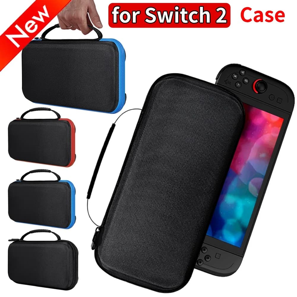 Custodia protettiva rigida per il trasporto Custodia protettiva antigraffio antiurto per console Borsa protettiva per console per accessori Switch 2