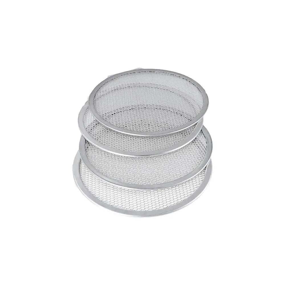 High Quality 1 pcs Aluminium Mesh Bakeware Flat Pizza Screen Pizza Tools Baking Tray Net Kitchen Gadget