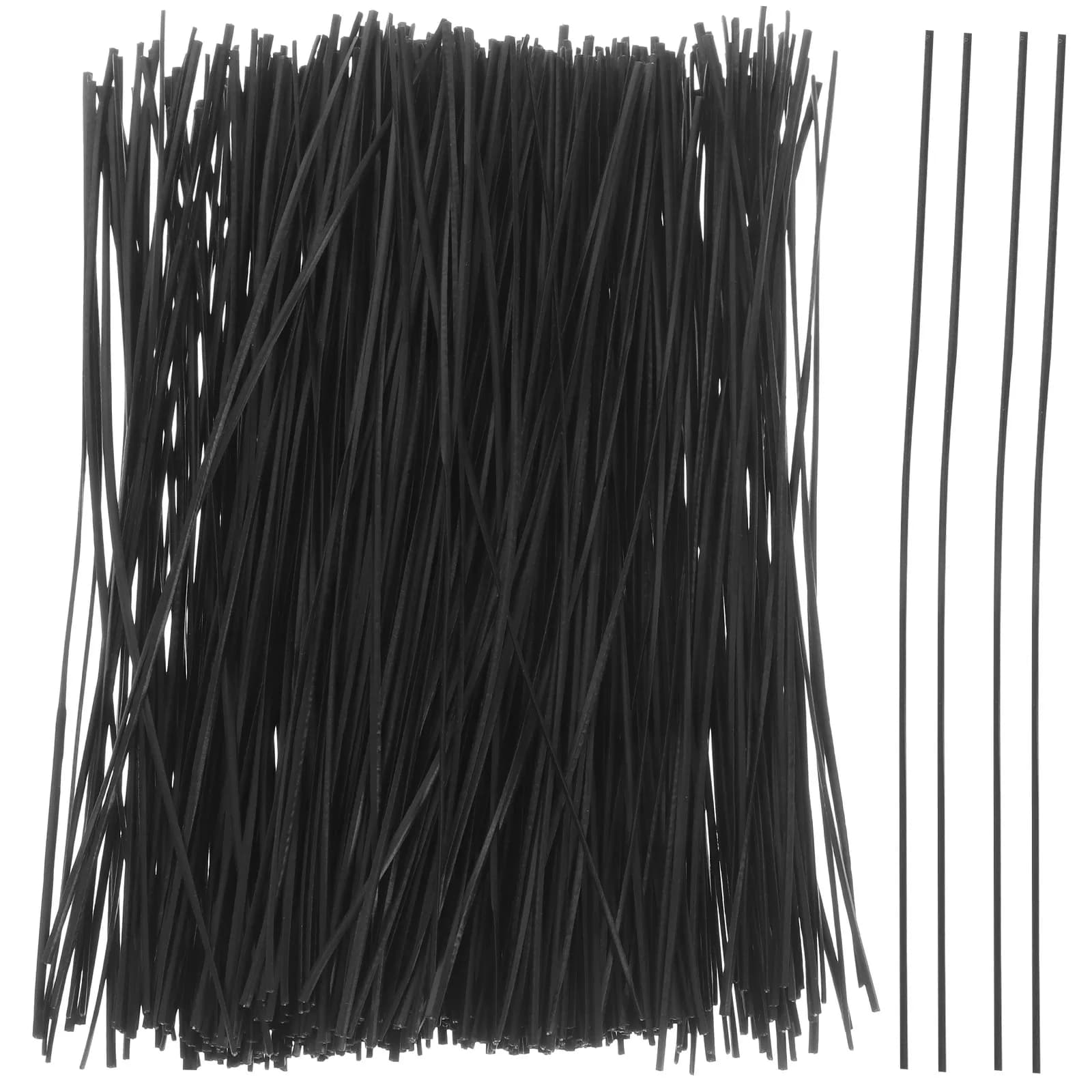 1000Pcs Sturdy Flexible Twist Ties for Cable Cord Wire Organizer Power Cords Garden Plant Support Branch Binding Portable DIY