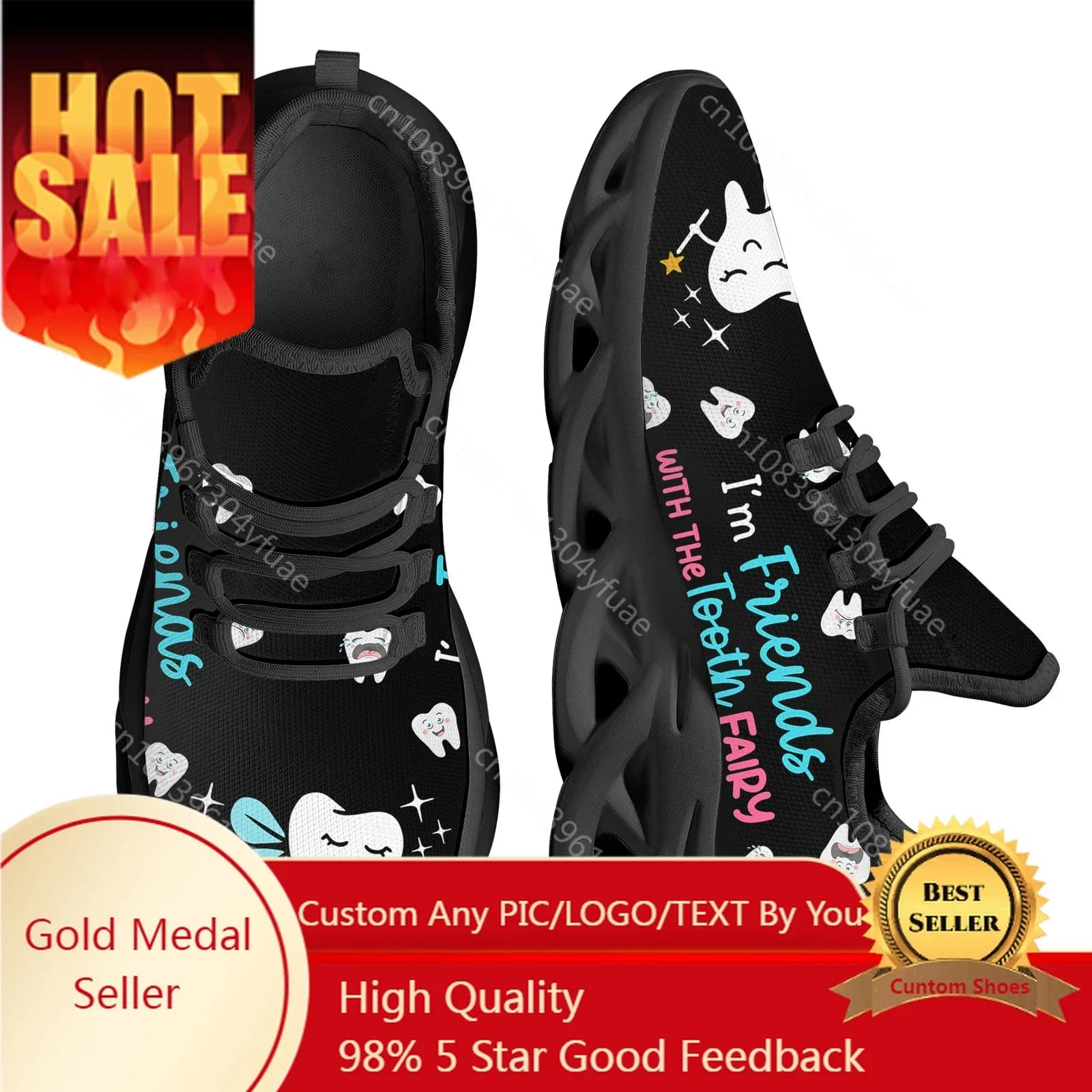 Assistente dentale Scarpe da ginnastica Scarpe da corsa da donna Scarpe leggere con plateau stringate per donna Jogging antiscivolo 2023