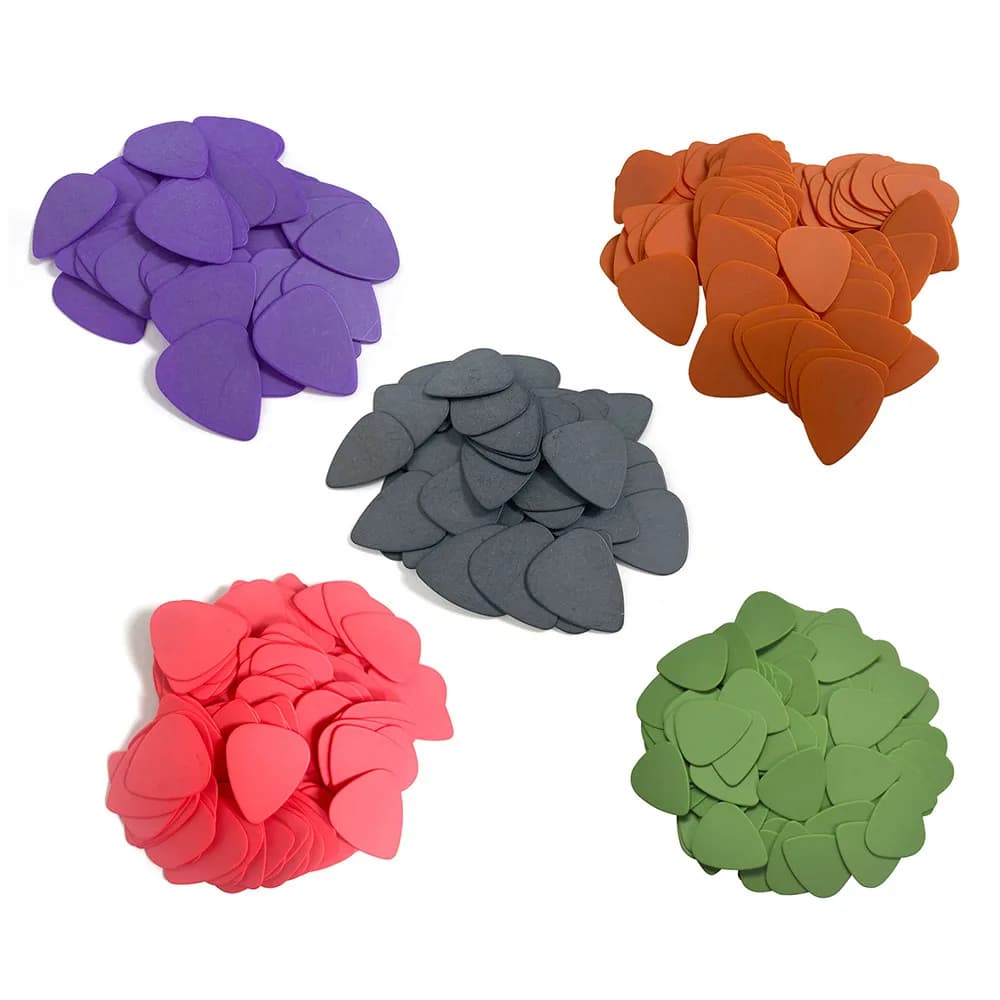Lots of 100pcs Gauge 0.71mm Delrin Guitar Picks Standard Plectrums Multi Colors