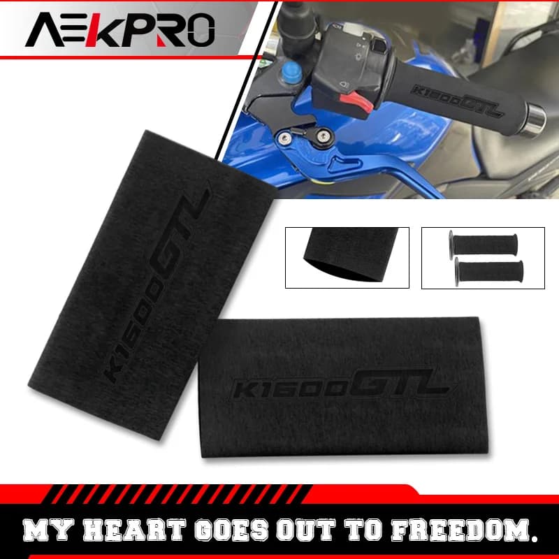 Impugnature Termorestringenti Antiscivolo per Manubrio Moto, Guanti Protettivi per C400GT K1600GT K1600GTL K1200R K1200S K1300R K1200S