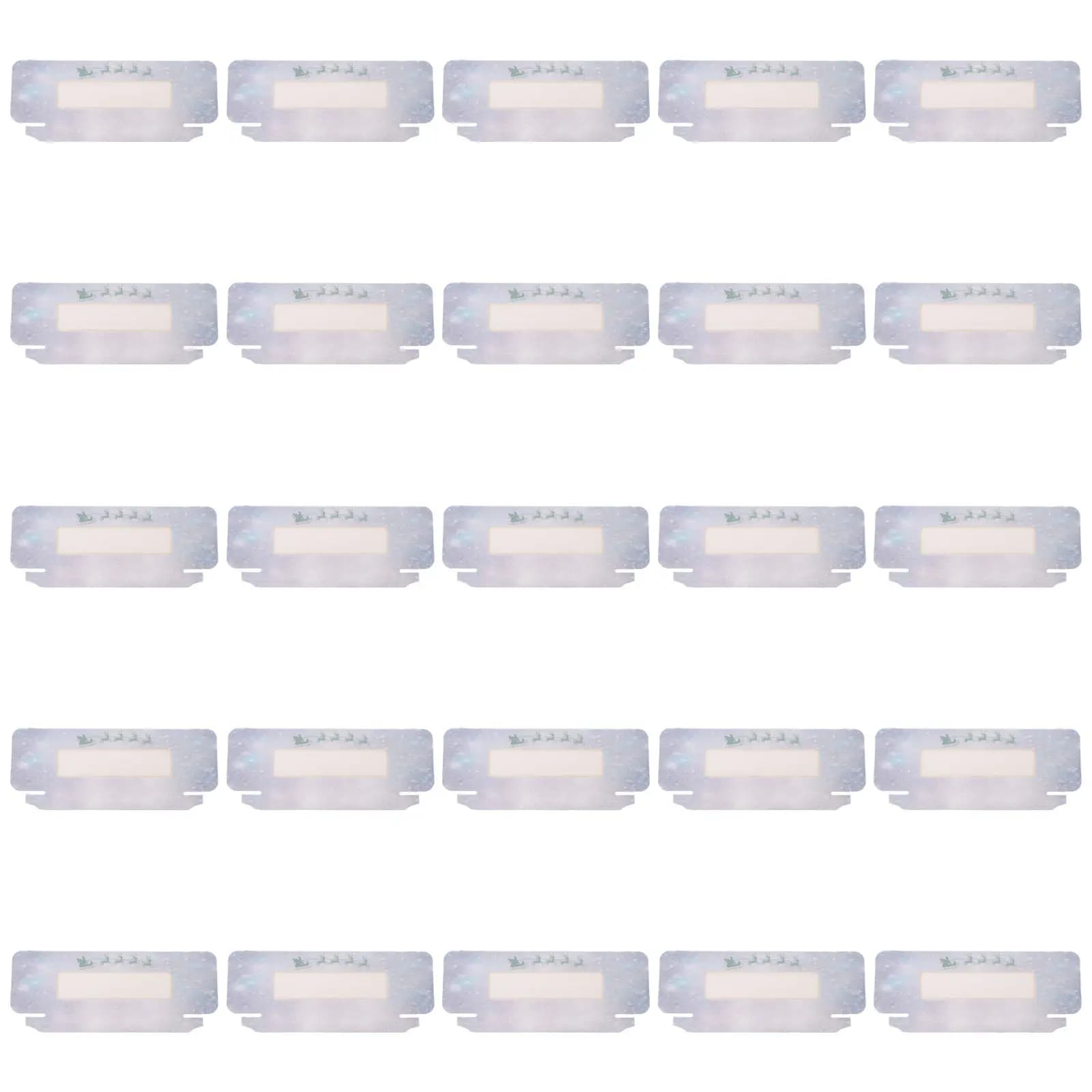 25 Piece Packing Boxes Christmas Fins, Robuste Paper Folding Cases for Eyelash Exhibition and Conservation, Beauty Gift Perfection
