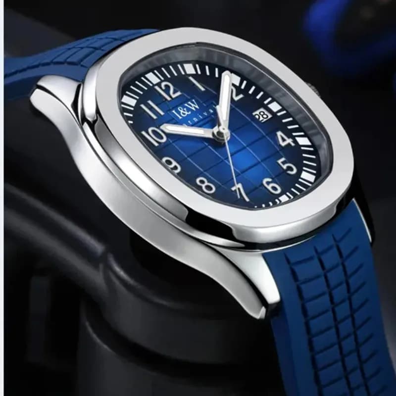 CARNEVALE Orologio meccanico per uomo Marchio di lusso NH35 Movimento automatico Orologi da polso sportivi in silicone 30M Impermeabile Montre Homme