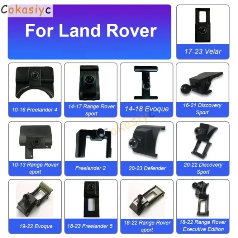 Supporto per telefono da auto con base dedicata, supporti per smartphone per Land Rover Discovery Sport 4 5 Range Rover Evoque Freelander