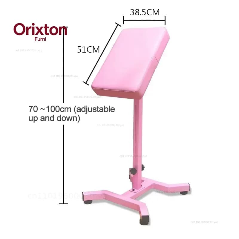 Professional Tattoo Arm Leg Rest Stand Adjustable Height with Oversize Pad Quality Stainless Steel Tattoo Armrest Stand Tripod