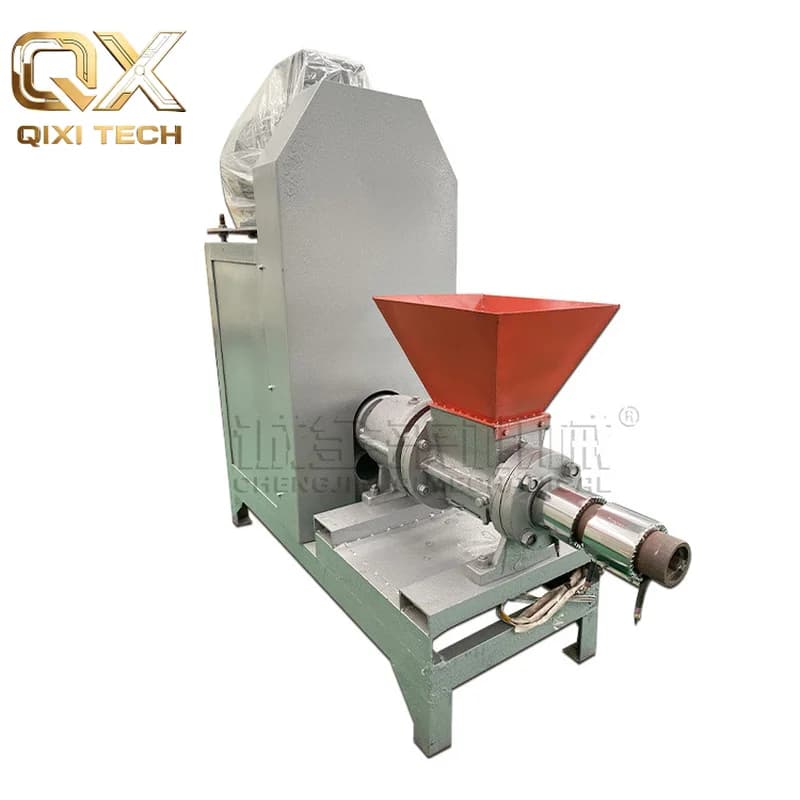 Small Charcoal Stick Making Machine, Extrusion Molding Equipment, Compress Rice Husk, Sawdust & Charcoal Slag into Carbon Rods