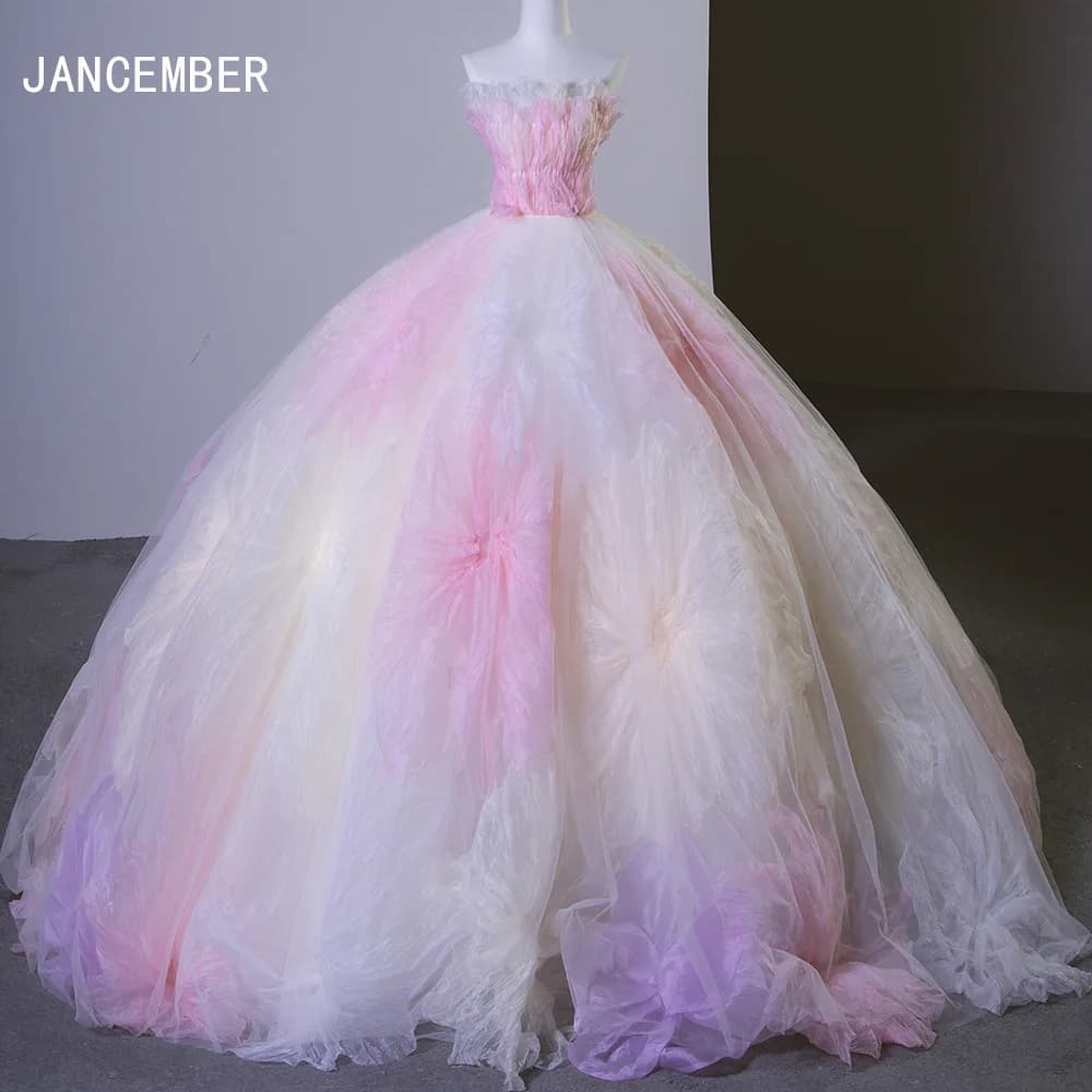Abiti Quinceanera Sweet 15 16 Ball Gown Bow abito senza spalline abiti da sera da sera Back Lace Up vestidos de 15 quinceasenera 2024