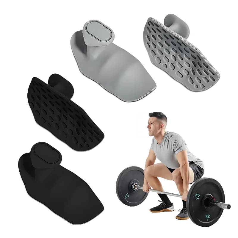 2 × Grip Strengthener Honeycomb Silicone Weightlift Anti-slip Fitness Pull Up Finger Ginnico Hand Protection Trainer Training