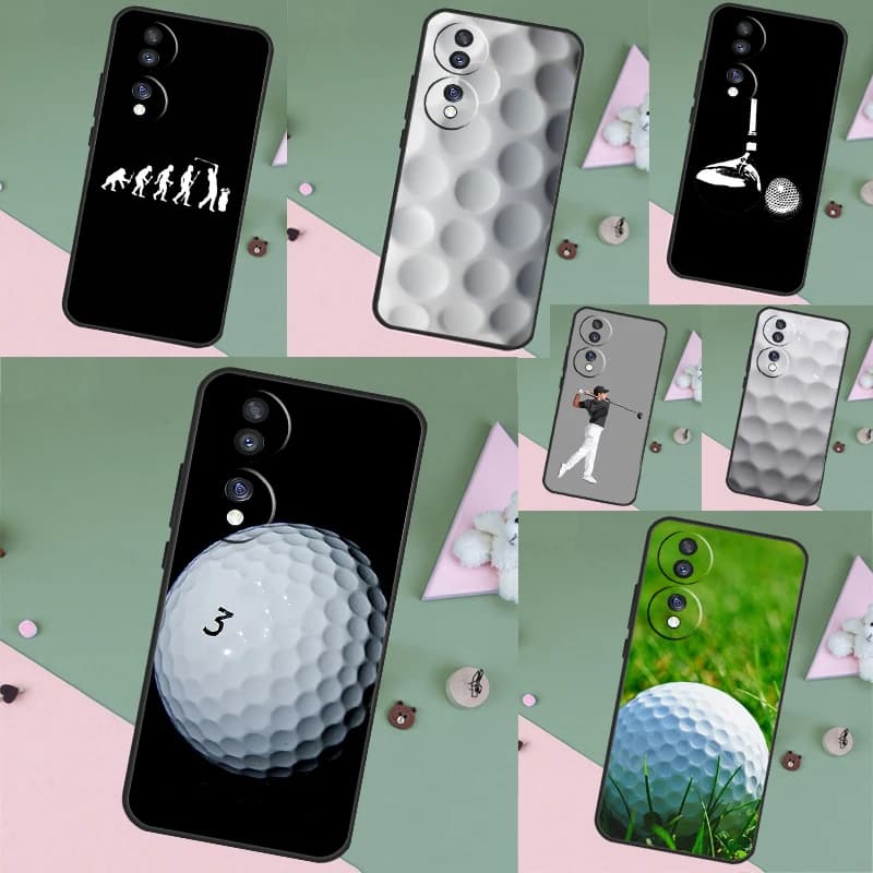 Custodia a forma di pallina da golf per Honor Magic 5 6 7 8 Pro Honor 200 400 50 70 90 Lite X8b X8c X9b X9c X9d Win RT Cover