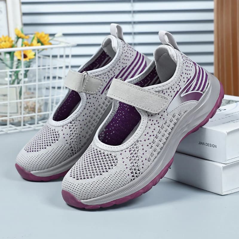 2025 new outdoor walking shoes in mesh summer simple breathable non-slip casual wear-resistant shoes size 35-41 for women